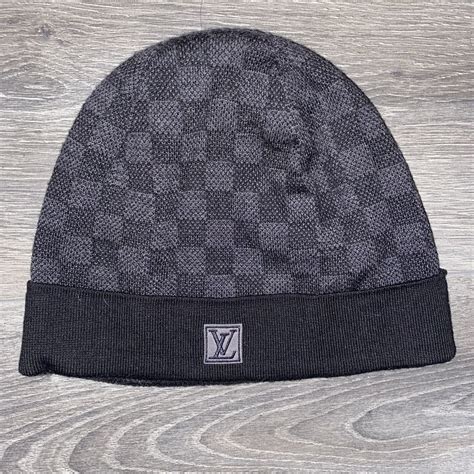 louis vuitton beanie hat womens|Louis Vuitton black hat.